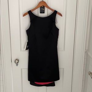NEW Black Cocktail Dress with Bow Back Detail